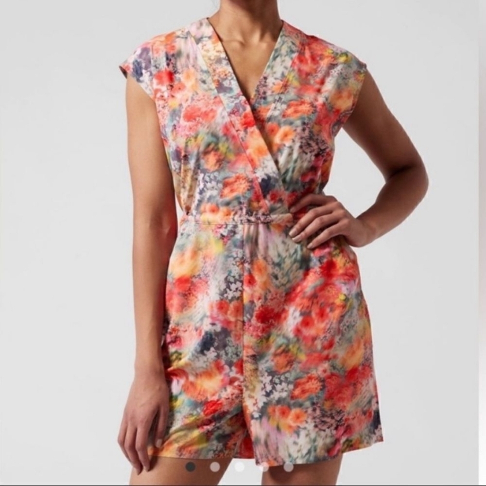 Athleta Floral Romper - Picture 3 of 7